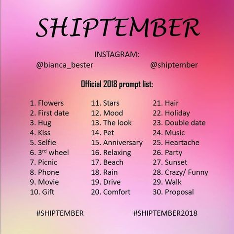 Ship Week Prompts, Ship Art Challenge, Ship Art Prompts, Fanart Prompts, Oc Drawing Prompts, Comics Sketch, 30 Day Art Challenge, Otp Prompts, 30 Day Drawing Challenge