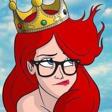 Ariel Hipster Hipster Ariel, Punk Disney, Ariel Disney, Mermaid Drawings, Disney Princess Drawings, Princess Ariel, Little Mermaid, My Vibe, The Little Mermaid