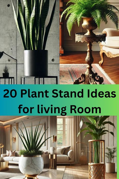 20 Indoor Plant Stand Ideas for Living Room: A Stylish Guide to Elevating Your Greenery How To Incorporate Plants In Living Room, Indoor Plant Ideas Living Room, Decorating House With Plants, Styling House Plants, Indoor Plant Display Ideas Small Spaces, How To Display Plants Indoors, Plant Stand Ideas Indoor, Plant Filled Living Room, Indoor Plant Display Ideas