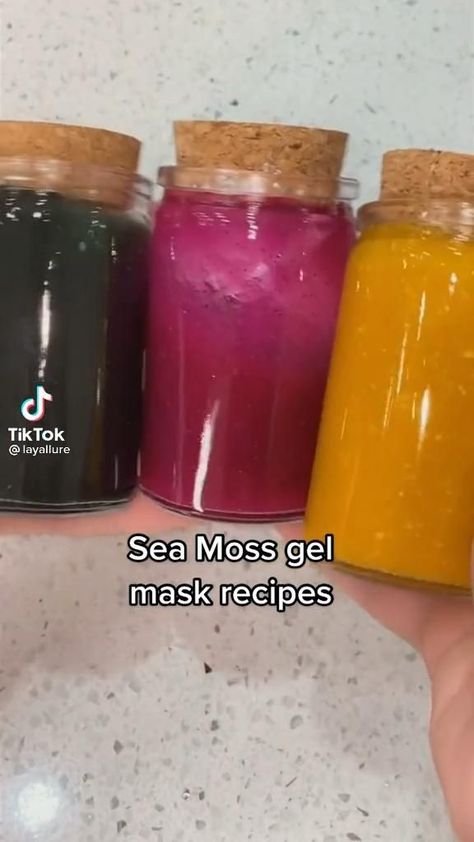 Maquillage Yeux Cut Crease, Homemade Body Care, Sea Moss Gel, Skin Care Makeup, Diy Skin Care Recipes, Diy Body Care, Healthy Skin Tips, Facial Skin Care Routine, Body Butters