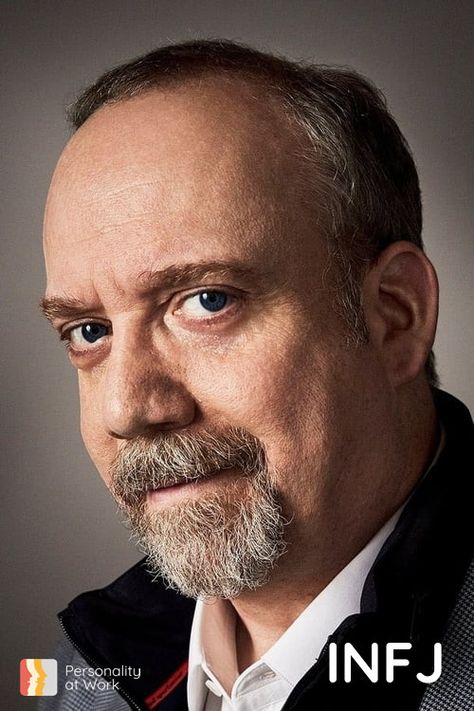 Paul Giamatti The INFJ  Paul Edward Valentine Giamatti (born June 6, 1967) is an American actor. Giamatti began his career as a supporting actor in several commercially successful and critically acclaimed films produced during the 1990s including Private Parts, The Truman Show, Saving Private Ryan, The Negotiator, and Man on the ...  https://personalityatwork.co/celebrity/profile/paul-giamatti  #PaulGiamatti #TheTrumanShow #TheIllusionist #TheAmazingSpiderMan2 #INFJ #FamousPersonality Cinderella Man, American Splendor, The Nanny Diaries, Tom Stoppard, Paul Giamatti, The Negotiator, The Illusionist, Personality Profile, The Iceman