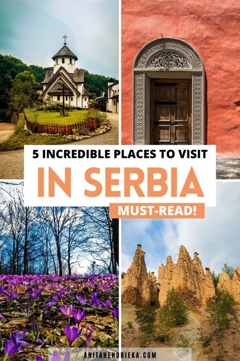 Serbia is a country rich with history and culture. If you're looking for an amazing Balkan travel destination, consider adding Serbia to your list! Here are 5 places in Serbia you won't want to miss when travelling Serbia featuring the best things to do in Serbia. Serbia travel tips and more. Serbia Nature Beautiful, Belgrade Travel, Balkan Travel, Serbia Travel, European Trip, Balkans Travel, North Macedonia, Travel Inspiration Destinations, Serbia And Montenegro