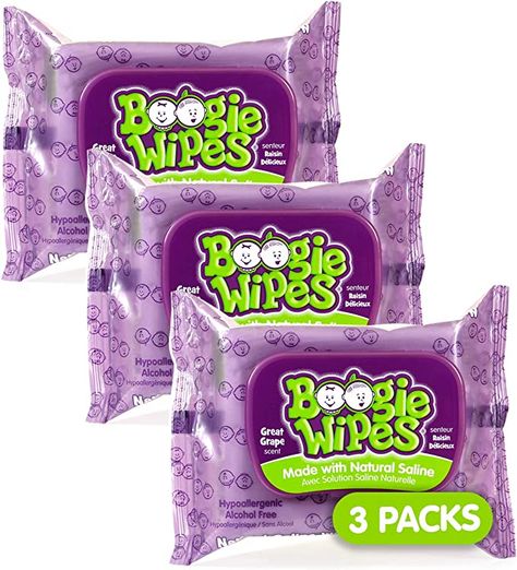 Necessity for diaper bags, car, every room in the house. These soft wipes make wiping a baby's face and nose a bit more bearable. Boogie Baby, Boogie Wipes, Tea Health Benefits, Wet Wipes, Runny Nose, Hand Body, Wet Wipe, Baby Wipes, Natural Fragrances