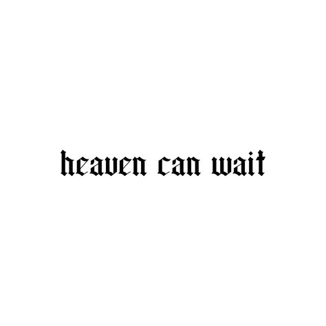 Heaven Can Wait Tattoo, Heaven Sent Tattoo, French Love Quotes, Vector Tattoo, Top Wallpaper, One Line Tattoo, Filigree Tattoo, Heaven Can Wait, Single Line Tattoo