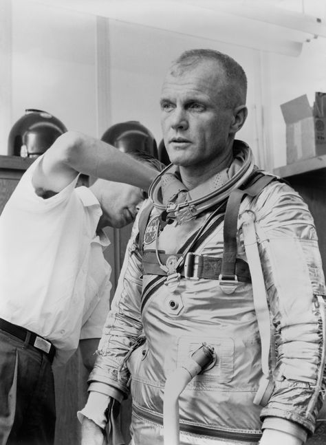 John Glenn changed the history of spaceflight for the U.S., becoming the first American to orbit the planet. John Glenn Astronaut, Nasa History, John Glenn, Native Son, Cape Canaveral, Nasa Astronauts, Space Race, The Right Stuff, 100th Birthday