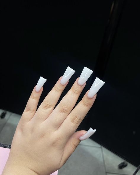 White Duck Nails, Long Acrylic Nail Designs, Duck Nails, Drip Nails, Stiletto Nails Designs, White Duck, Classy Nails, Long Acrylic Nails, Stiletto Nails