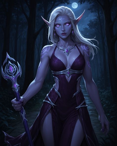 Nightborne Nightborne Elf, Eso Armor, Wow Elf, Night Elves, Nice Drawings, Warcraft Art, Night Elf, Character Design Female, First Draft