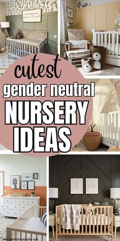 Nursery Modern Neutral, Earthy Green Nursery, Modern Nursery Ideas Gender Neutral, Nursery Colors Neutral, Nursery Accent Wall Neutral, Simple Gender Neutral Nursery, Gender Nursery Neutral, Nursery Accent Wall Ideas, Boy Girl Twin Nursery