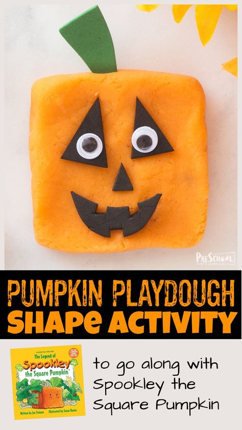 Pumpkin Playdough, Pumpkin Seed Crafts, Pumpkin Science Experiment, Halloween Experiments, Pumpkin Math Activities, Spookley The Square Pumpkin, Square Pumpkin, Pumpkins Preschool, Pumpkin Science