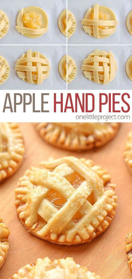 These mini apple hand pies are SO GOOD and they're surprisingly easy to make! There's nothing like warm apple pie, with a delicious flaky crust and that gooey, sweet apple filling. This fall dessert is perfect for Thanksgiving or even just a little bit of comfort food on a chilly day. Mini Apple Hand Pies, Mini Pie Recipes, Best Christmas Desserts, Apple Hand Pies, Christmas Desserts Easy, Mini Apple Pies, Apple Dessert Recipes, Dessert Party, Warm Apple