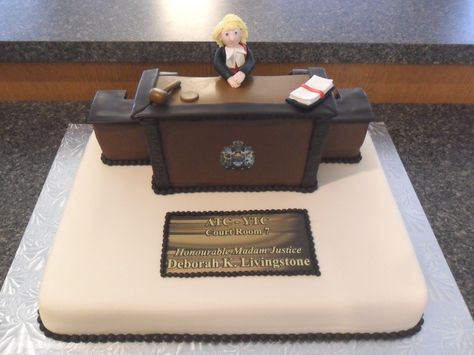 retirement cake for a judge | judge s retirement retirement cake for the honourable madam justice ... Cake For Lawyer Birthday, Judge Retirement Party, Judge Retirement Cake, Lawyer Theme Cake, Lawyers Cake Ideas, Judge Cake, Retirement Countdown, Retirement Cake, Retirement Ideas