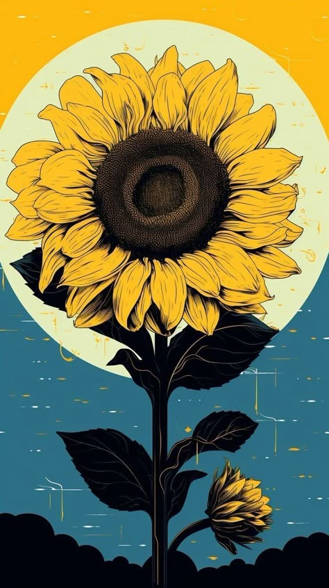 Sunflower Iphone Wallpaper, Whatsapp Wallpapers Hd, Quality Quotes, Arte Van Gogh, Witchy Wallpaper, Sunflower Wallpaper, Sunflower Art, Sunflower Painting, Iphone Wallpaper Girly