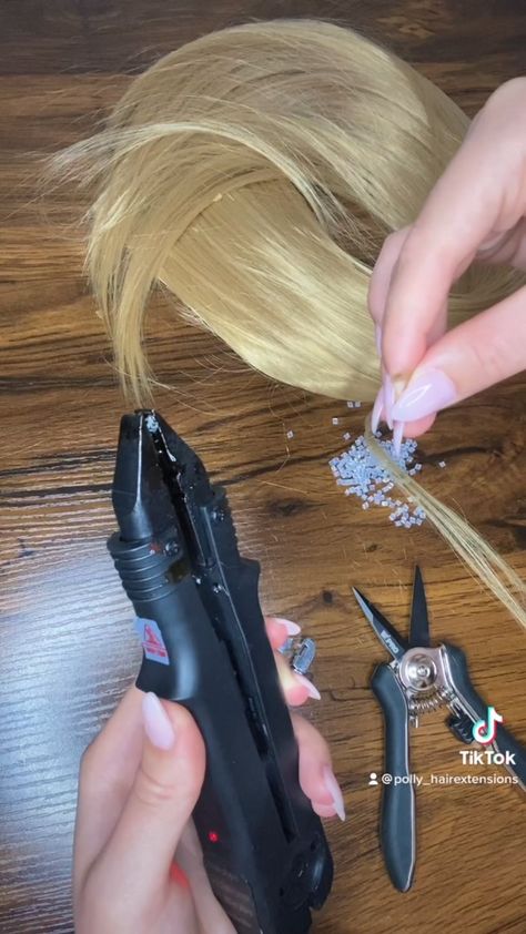 polly_hairextensions on Instagram: Re-installation for k-tips❤️ Most hair extensions specialist say that k-tips can be worn only once, which makes the lifespan of your… K Tips Hair Extensions, K Tip Extensions, K Tip Hair Extensions, Keratin Hair Extensions, Tape In Hair Extensions, 2024 Vision, Keratin, Hair Extensions, Do It