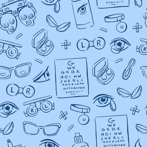 Optometrist Office, Eyes Glasses, Eye Facts, Doodle Vector, Lip Wallpaper, Illustration Story, Medicine Student, Facebook Post Template, Flat Icons Set