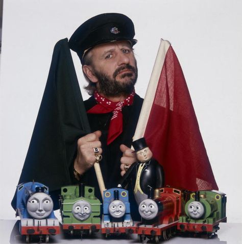 Ringo Starr - Thomas the Tank Engine Wikia Ringo Star, Richard Starkey, Story Kids, Terry O Neill, Beatles Ringo, Thomas The Tank, Thomas The Tank Engine, Thomas The Train, The Fab Four