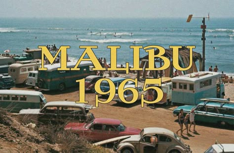 متحف فني, Malibu Rising, Malibu Surf, Surf Poster, I Love Cinema, Malibu Barbie, Vintage Surf, Vintage Americana, Title Card