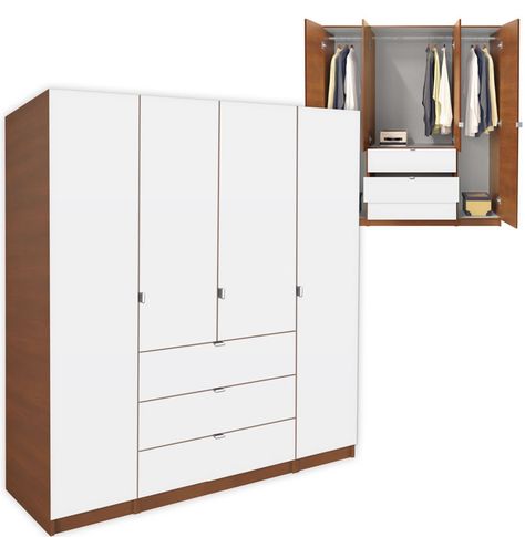 Alta Armoire Plus Closet Package | Contempo Space Narrow Wardrobe, Pharmacy Design, Bedroom Armoire, Wardrobe Armoire, Closet Design, 3 Drawer, Storage Solution, Left And Right, Pharmacy