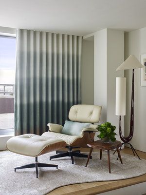 AQUATA — Carolyn Ray Reading Nook Chair, Luxe Magazine, Dennis Miller, Room Designer, Bedroom Nook, Phillip Jeffries, Lounge Chairs Living Room, Holly Hunt, Chair Ottoman