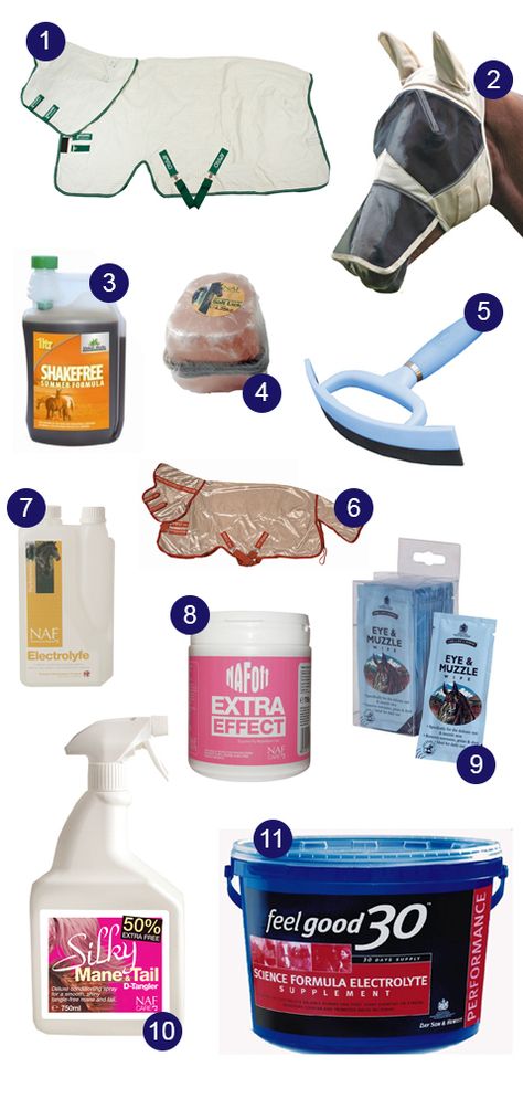 Summer Essentials for a Happy Horse by Chelsea Equestrian. We have put together a list of summer care essentials for a happy horse. You can also read our blog post for tips urlm.in/rrjt Find out about the products here: https://www.facebook.com/photo.php?fbid=523860387662429=a.484095594972242.1073741828.467303609984774=1 First Horse Essentials, Horse Essentials List, Horse Must Haves, Horse Essentials, Horse Camping, Equestrian Clothes, Chestnut Mare, Horse Back Riding, Horse Products