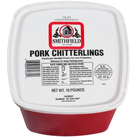 The famous "red bucket" of chitterlings. Chitlins Recipe Soul Food, Chitterlings Recipe Soul Food, Chitlins Recipe, Chitterlings Recipe, Pig Feet Recipe, Food Alternatives, Healthy Food Alternatives, Cabbage Rolls Recipe, Southern Recipes Soul Food