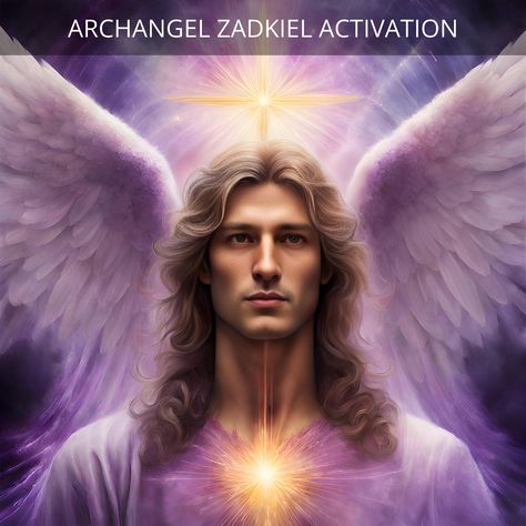 Archangel Zadkiel Activation + Charged Digital Artwork 🔆 This is a channeled activation where the following information was given: "Knowledge is the key to growth, the staple that propels us forward in knowing self, source and the mastery of those things. True mastery is applying the wisdom from the heart to all that you see, do and experience. When one's being can come from this place of mastery within the heart, your world and how you experience it will change. You will be happy, loving, cari Archangel Zadkiel, Images D'art, The Wisdom, Medical Professionals, Downloadable Art, Spiritual Growth, Live For Yourself, Reiki, Digital Artwork