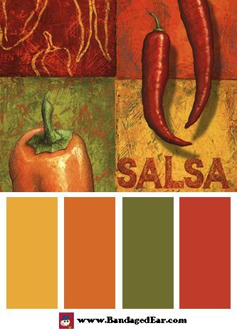 Mexican Room, Tuscan Colors, Mexican Colors, Color Schemes Colour Palettes, Design Seeds, Colour Board, Kitchen Colors, Colour Schemes, Color Pallets