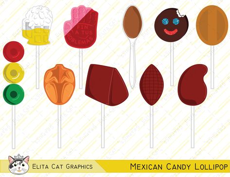 "This clipart pack is great for scrapbooking, stickers, wall art, party decor, cards, web design, banners, stationery, handmade crafts and so much more! Check out my other listings for more Mexican food!  Pan Dulce https://www.etsy.com/listing/542137272/mexican-panderia-pan-dulce Mexican candy https://www.etsy.com/listing/553110528/mexican-candy-dulce-mexicano-traditional Pan dulce digital paper https://www.etsy.com/listing/558694859/pan-dulce-digital-paper Mexican kitchen https://www.etsy.com/l Mexican Stickers, Art Party Decor, Silhouette Cameo Projects Vinyl, Mexican Art Tattoos, Mexican Kitchen, Mexican Candy, Cute Food Drawings, Scrapbooking Stickers, Stickers Wall