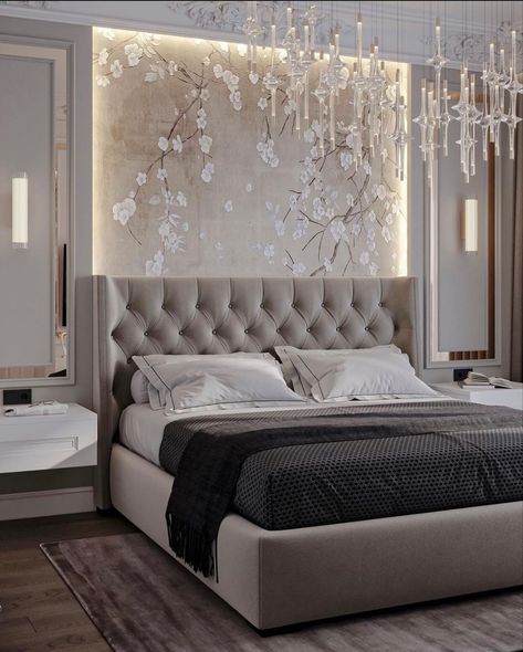 Luxe Bedroom, Bedroom Interior Design Luxury, Modern Luxury Bedroom, Luxury Bedroom Design, Bedroom Decor Design, Bedroom Bed Design, Bed Furniture Design, Bedroom Furniture Design, Room Design Bedroom