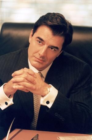 Mr. Big, not only is he sexy but his character and Braden have the same personality. The timid demeanor, and the never knowing what he really wants. Carrie And Big, Don Corleone, Chris Noth, Movies Quotes, Celebrities Photos, Mr Big, Le Male, Goodfellas, Jason Statham