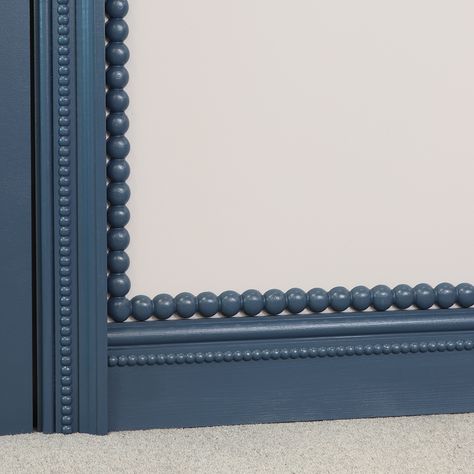 Bead Panel Walls, Bobbin Molding, Floor Skirting Ideas, Bead Panelling, Beaded Moulding, Kitchen Moulding, Painted Wall Borders, Decwood Mouldings, Victorian Diy