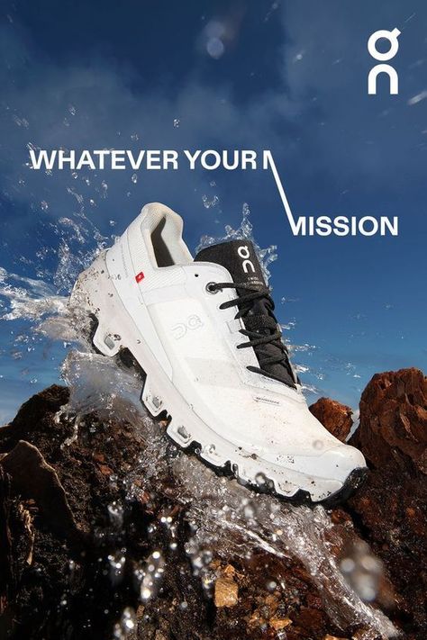 Cloudventure Waterproof: Trail Running Shoe Classic Nike Shoes, Heidi Klum Style, Men Vintage Style, Waterproof Running Shoes, Shoe Advertising, Shoes Fashion Photography, Hour Workout, Running Shoes Design, Cloud Shoes