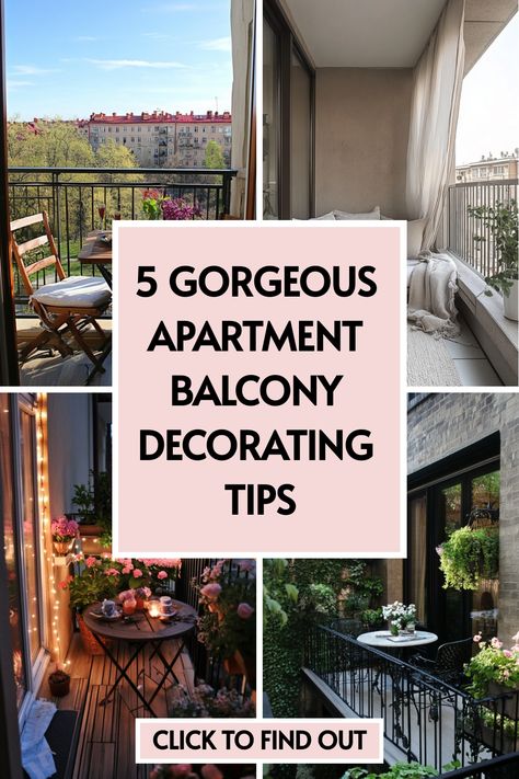 5 apartment balcony tips Decorating An Apartment, Apartment Balcony Decor, Balcony Lounge, Balcony Decor Ideas, Small Apartment Storage, Outdoor Makeover, Gorgeous Apartment, Small Apartment Design, Lounge Ideas