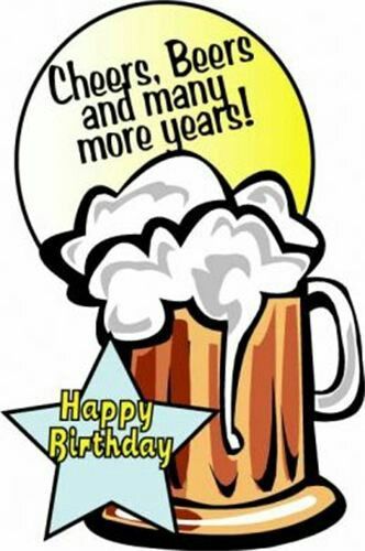 Cheers, Beers & Many More Years #happybirthdayquotes Happy Birthday Beer, Romantic Birthday Wishes, Sarcastic Birthday, Happy Birthday Man, Birthday Wish For Husband, Happy Birthday Wishes Cards, Birthday Wishes Funny, Beer Birthday, Happy Birthday Funny