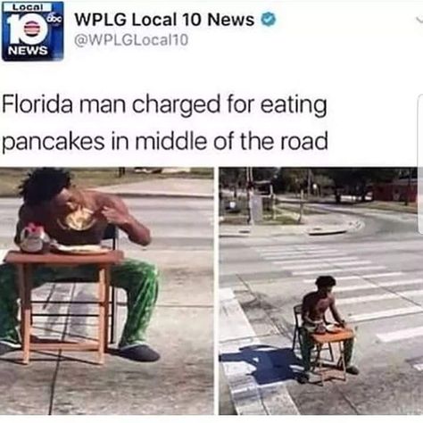 10 Florida Man Moments Of Pure WTF-ery - Memebase - Funny Memes Florida Man Meme, Florida Funny, Man Moment, Florida Man, Fresh Memes, What’s Going On, Really Funny Memes, Funny Posts, Dankest Memes