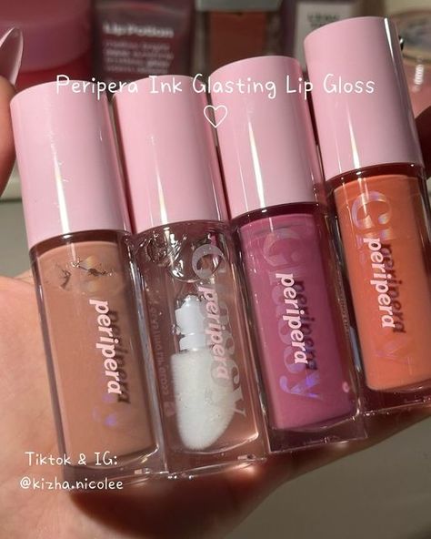 Peripera Lip Gloss, Peripera Gloss, Lipgloss Shades, Lip Gloss Shades, Clever Comebacks, Olive Young, Lip Products, Lip Art, Dark Shades