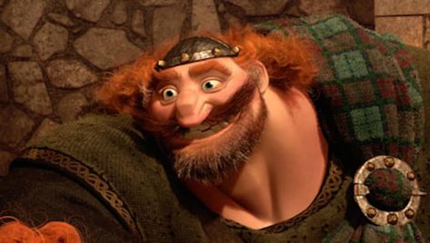 *KING FERGUS ~ Brave, 2012 Brave King Fergus, King Fergus, Brave Disney, Brave 2012, Hair Movie, Kelly Macdonald, Billy Connolly, Princess Merida, Disney Hair