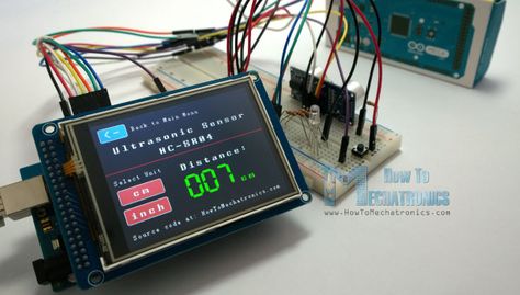 Arduino-TFT-LCD-Touch-Sceen-Tutorial-Example-01 Arduino Display, Arduino Lcd, Home Automation Project, Arduino Projects Diy, Camera Slider, Diy Laptop, Diy Tech, Raspberry Pi Projects, Pi Projects