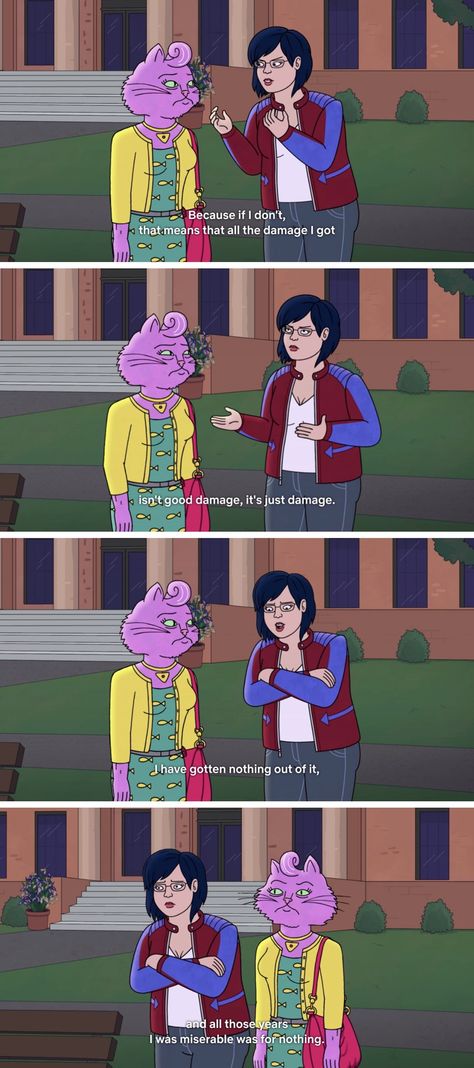 Bojack Horseman Diane Quotes, Good Damage Bojack, Diane Nguyen Season 6, Bojack Horseman Tattoo Diane, Diane Nguyen Quotes, Bojack Quotes, Bojack Horseman Quotes, Diane Nguyen, Princess Carolyn