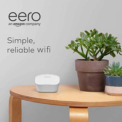 Introducing Amazon eero mesh wifi router | 3-pack: Amazon.com.au Portable Wifi Router, Mesh Network, Router Wifi, Wifi Extender, Stereo Systems, Amazon Devices, Internet Service Provider, Apple Homekit, Wireless Router