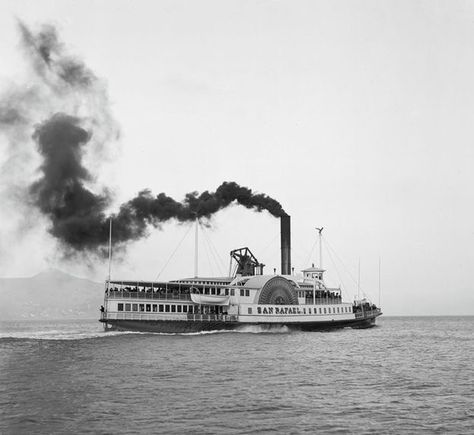 Traction Engine, Steamboat Willie, Paddle Boat, Old Boats, River Boat, Steam Boats, San Rafael, West Indies, Bay Bridge