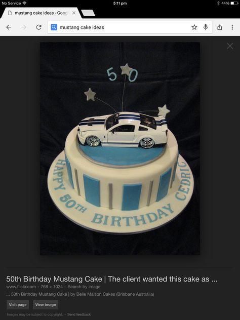 Mustang Cake Ideas, Mustang Cake, Car Cakes For Men, 40th Birthday Party For Women, Military Cake, Car Cakes, Dad Birthday Cakes, Hot Wheels Birthday, Birthday Cake For Him