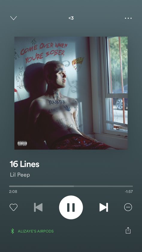 lil peep Runaway Song, Lil Peep Merch, Spotify Screenshot, Lil Peep Lyrics, Lil Peep Hellboy, Rock Band Posters, Cool Album Covers, Music Images, Mood Songs