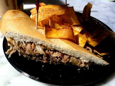 Pan Con Lechon "Shredded Pork Sandwich" Cuban Sytle Lechon Paksiw Recipe, Lechon Recipe, Sandwich Combinations, Cuban Sandwich Recipe, Roast Pork Sandwich, Cuban Cuisine, Pork Sandwich, Shredded Pork, Filipino Desserts