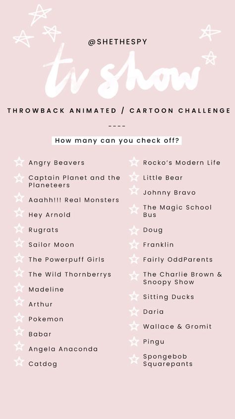 Throwback TV Shows: Animation and Cartoons Bullet Journal Netflix, Cartoons To Watch, Netflix Suggestions, Movie Challenge, Insta Templates, Movie Lists, Rocko's Modern Life, Tv Shows To Watch, List Challenges