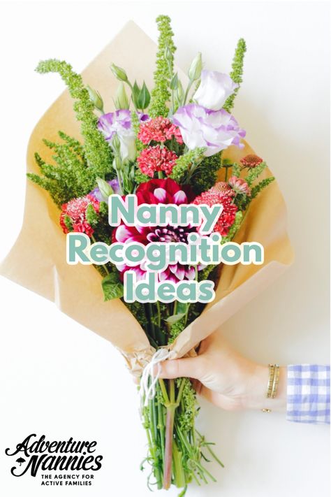 Whether it's National Nanny Recognition Week or not, thank your nanny for all they do for your family with some of these great ideas. They'll be sure to know just how much you appreciate them with these ideas. #adventurenannies #nannyrecoginitionweek #nationalnannyrecognitionweek #nannygifts #nannygiftideas #nannyrecognition #thankyournanny #giftideas #familytips #familyadvice Nanny Appreciation Week, Nanny Thank You Gift, Gift For Nanny, Nanny Gifts Christmas, Gifts For Nanny, Nanny Appreciation Gifts, Recognition Gifts, Family Advice, Nanny Gifts