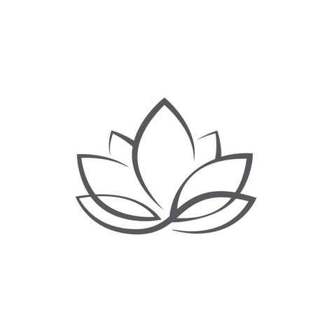 Lotus Logo Design, Lotus Icon, Lotus Flower Outline, Lotus Outline, Logo Flor, Lotus Flower Logo Design, Lotus Illustration, Lotus Flower Logo, Massage Logo