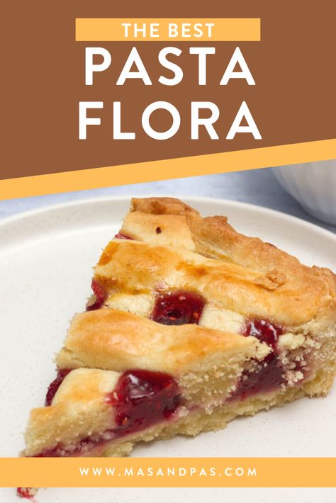 Pasta Flora Recipe, Italian Crostata, Buscuit Recipe, Sour Recipes, Pasta Flora, Crostata Recipe, Greek Cookies, Baking Recipes For Kids, Box Recipes