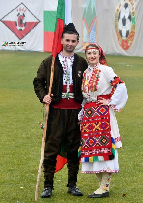 ⭐Bulgarian folklore⭐ Bulgarian Folklore, Bulgarian Clothing, Traditional Fashion, Bulgaria, Academic Dress, Quick Saves, Clothes