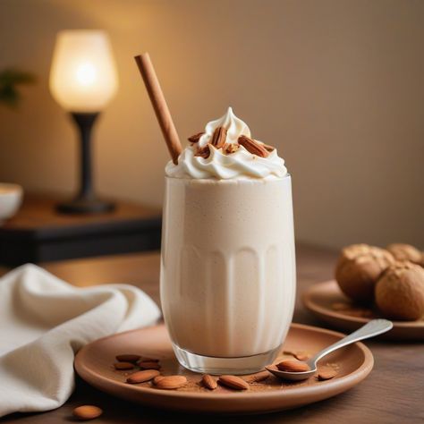 Keto Cinnamon Vanilla Almond Milkshake – Low Carbs Garlic Butter Mushrooms, Keto Cinnamon, Cinnamon Honey, Vanilla Milkshake, Vanilla Shake, Ice Milk, Low Carbs, Dairy Free Options, Cinnamon Vanilla