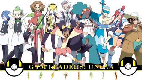 Unova Gym Leaders (Black and White) Unova Gym Leaders, Black And White Gym, White Pokemon, Pokemon Black And White, Pokemon Gym Leaders, Pokemon Gym, Pokemon Black, Monster Games, White Gym